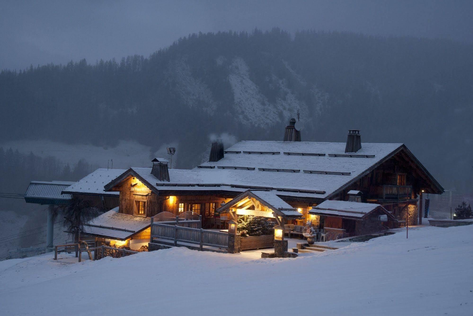 Le Vieux Chalet La Clusaz Eksteriør billede